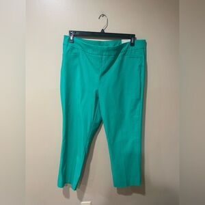 Chico's Teal Slim Leg Pants
